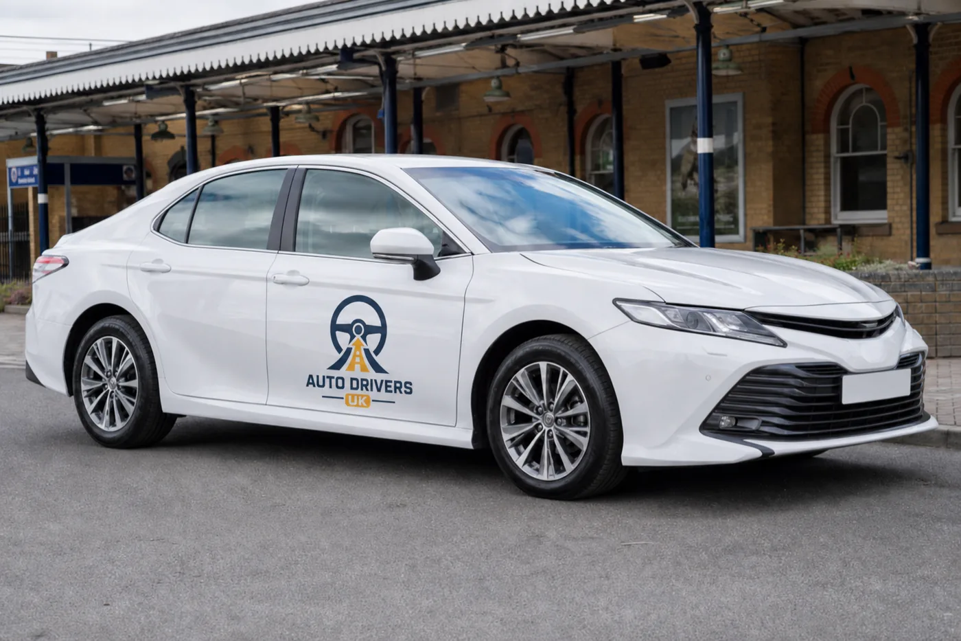 White Auto Drivers UK training car