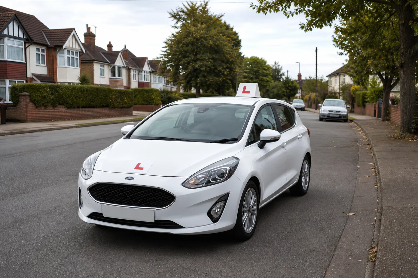 Driving school training car
